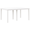 Hage Spisegruppe 5 pcs Hvit Polt rattan