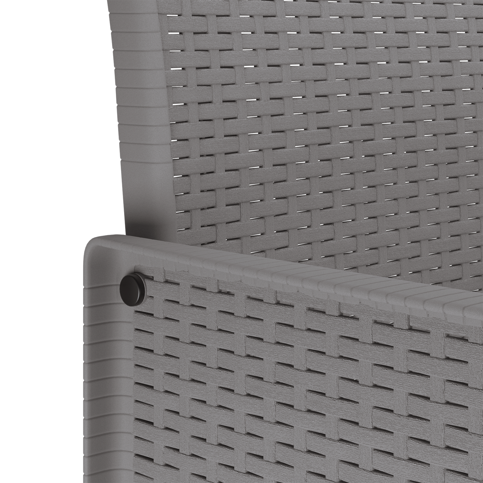 Hage Spisegruppe 13 pcs Lysegrå Polt rattan