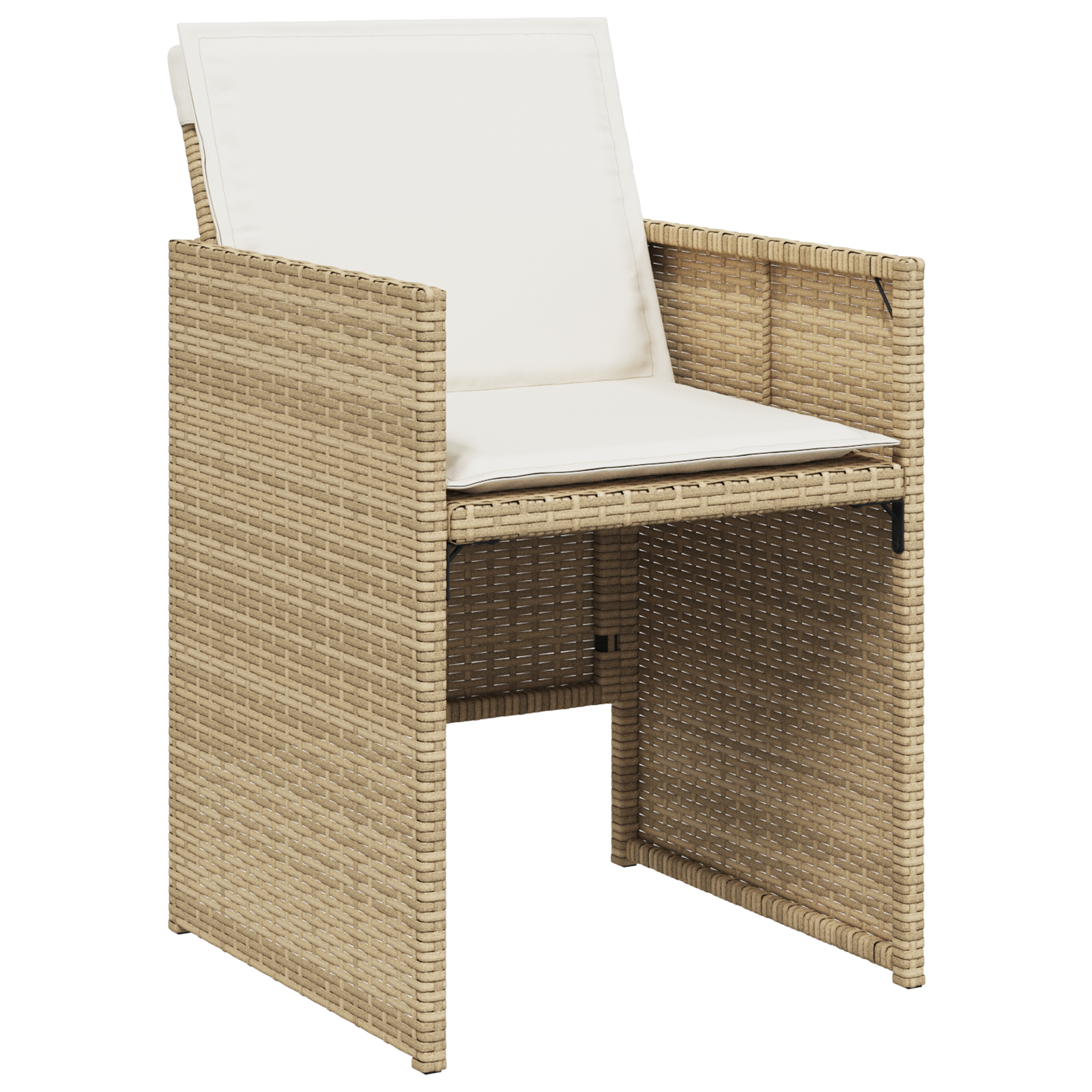 Hage Spisegruppe 5 pcs Beige polyrotting