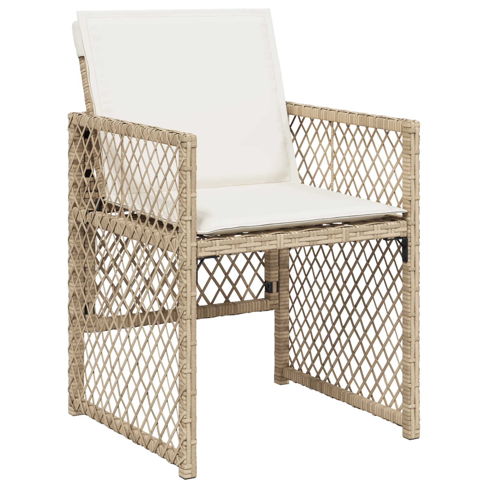 Hage Spisegruppe 5 pcs Beige polyrotting