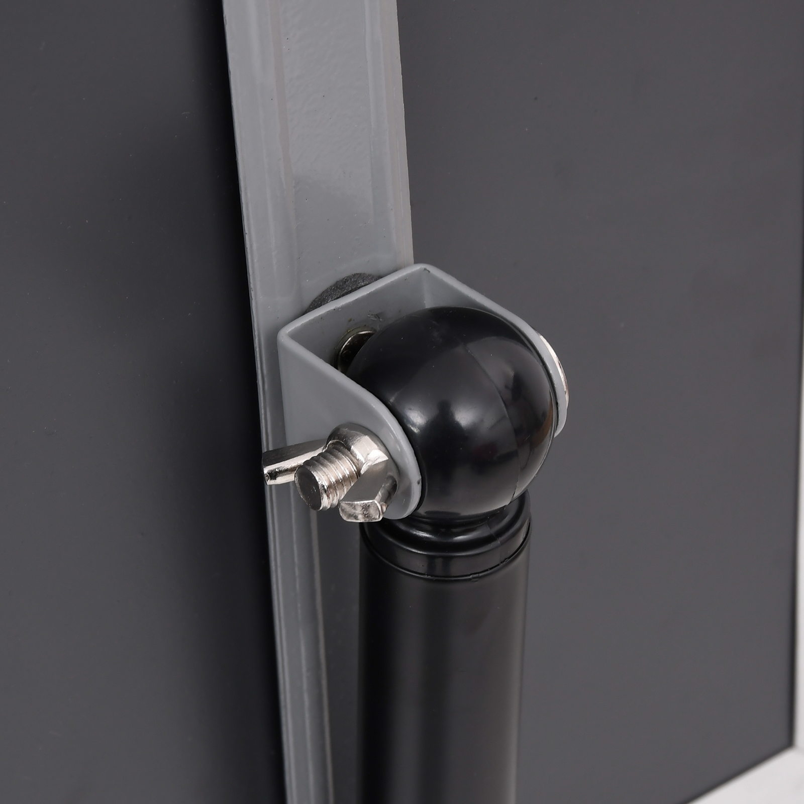 Plakatstativer 2 pcs Svart 45 x 33 x 88 cm Aluminiumlegering