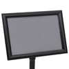 Plakatstativer 2 pcs Svart 45 x 33 x 88 cm Aluminiumlegering