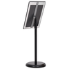 Plakatstativer 2 pcs Svart 45 x 33 x 88 cm Aluminiumlegering