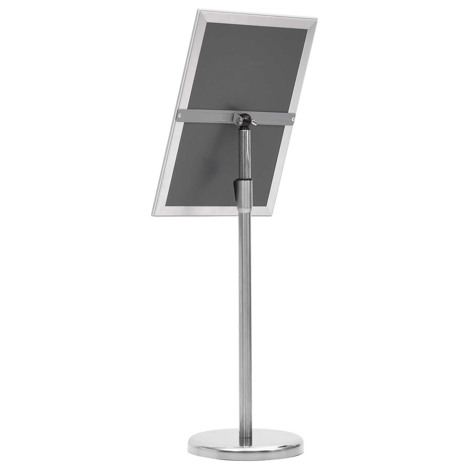 Plakatstativer 2 pcs sølv 45 x 33 x 88 cm Aluminiumlegering