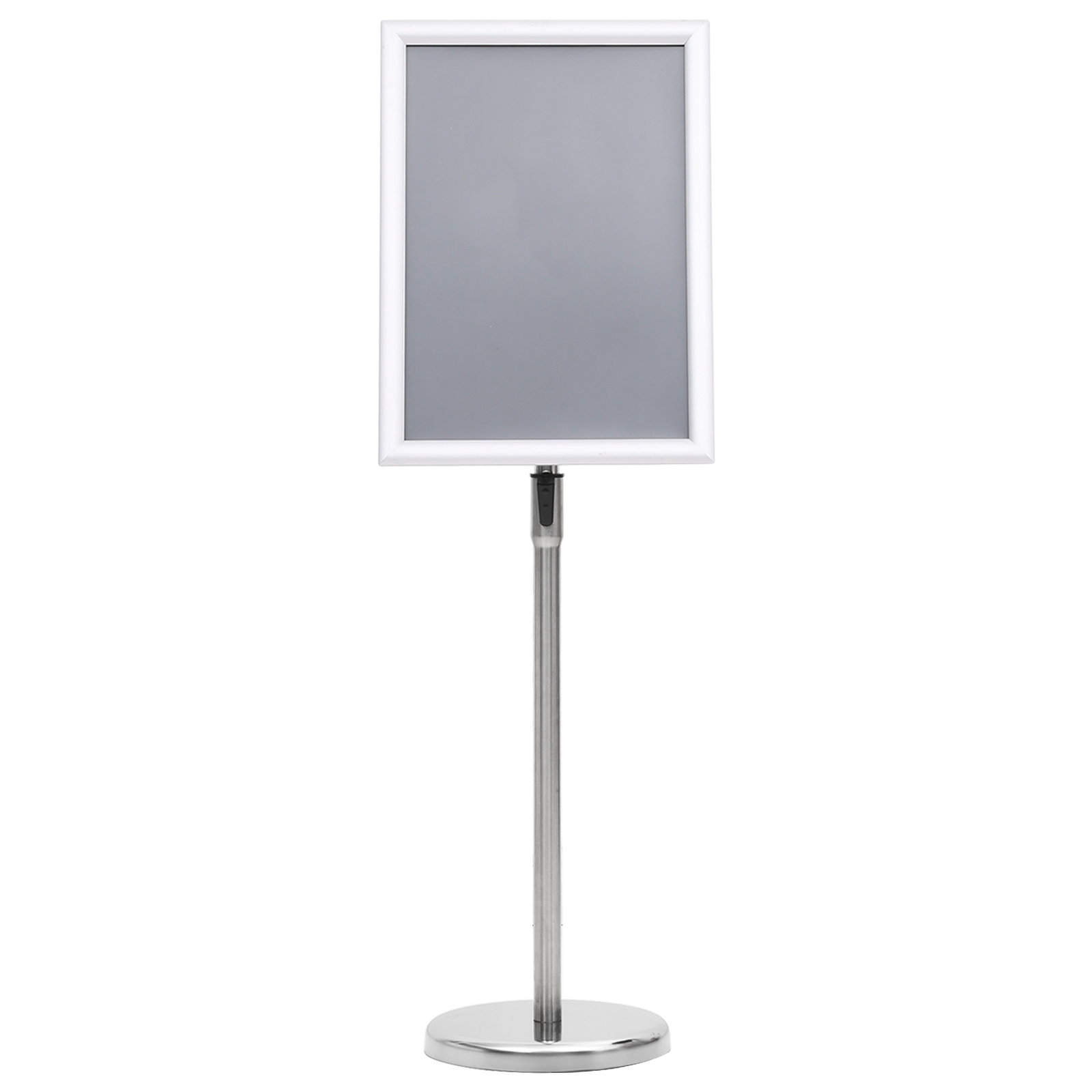 Plakatstativer 2 pcs sølv 45 x 33 x 88 cm Aluminiumlegering