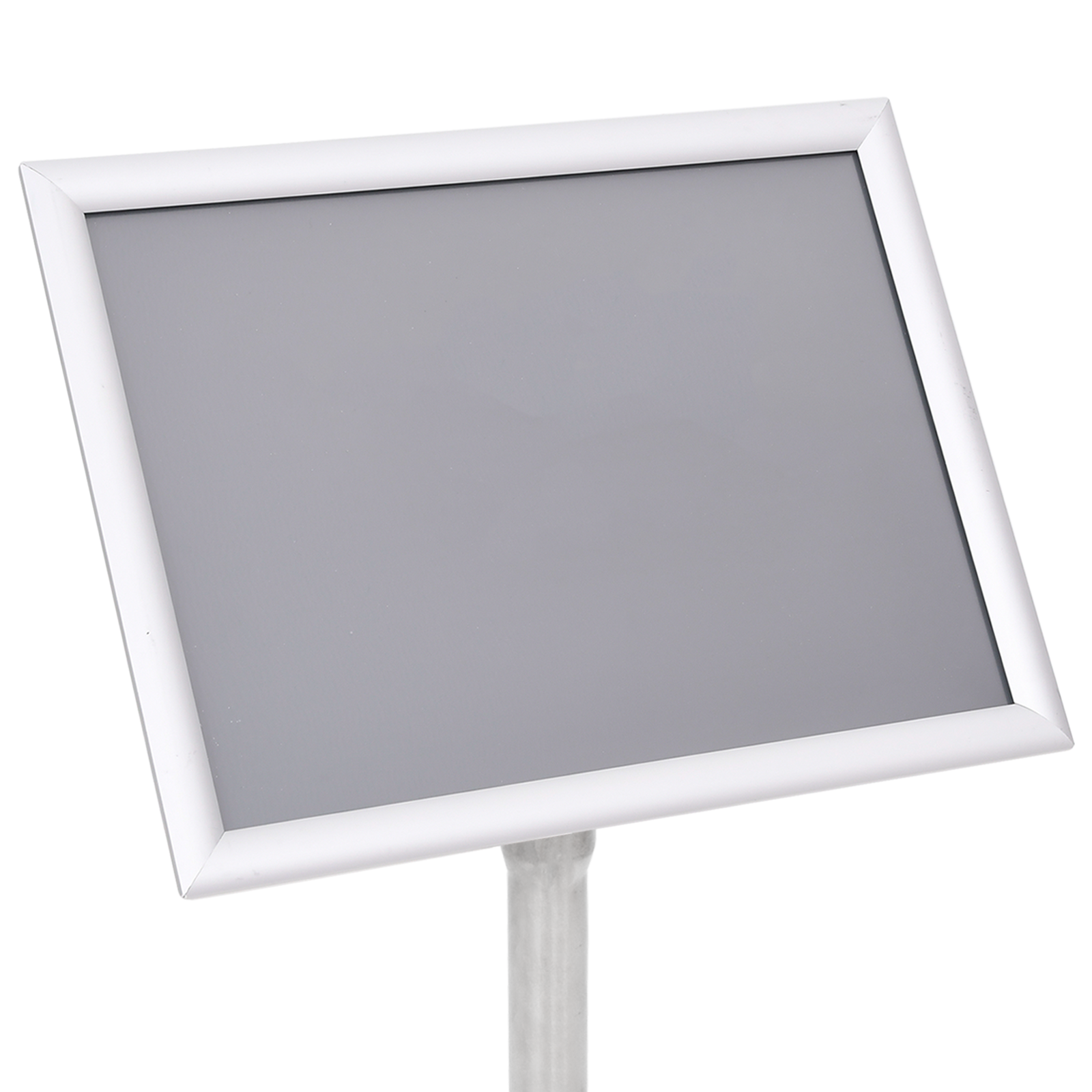 Plakatstativer 2 pcs sølv 32.5x 24 x 78 cm Aluminiumlegering