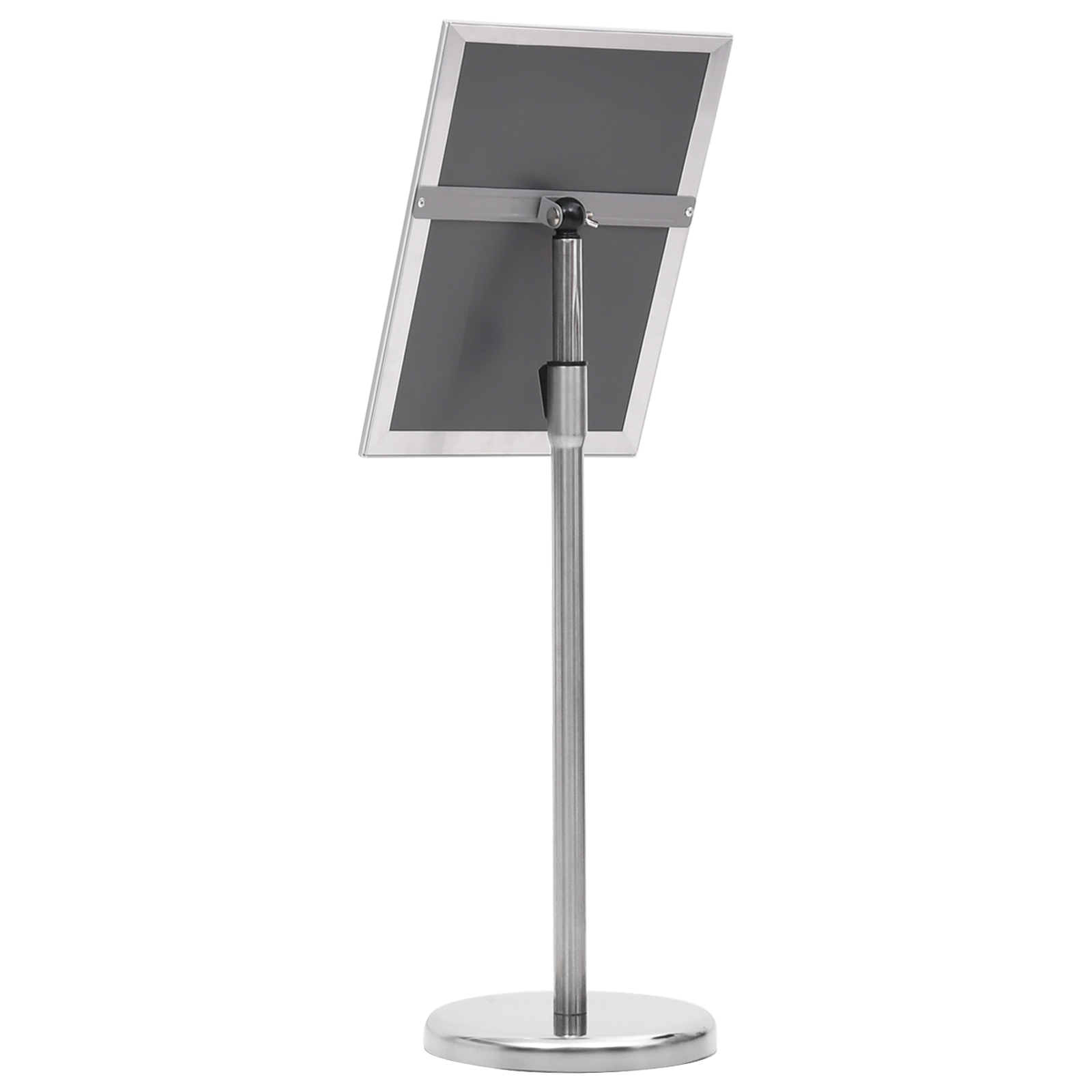 Plakatstativer 2 pcs sølv 32.5x 24 x 78 cm Aluminiumlegering
