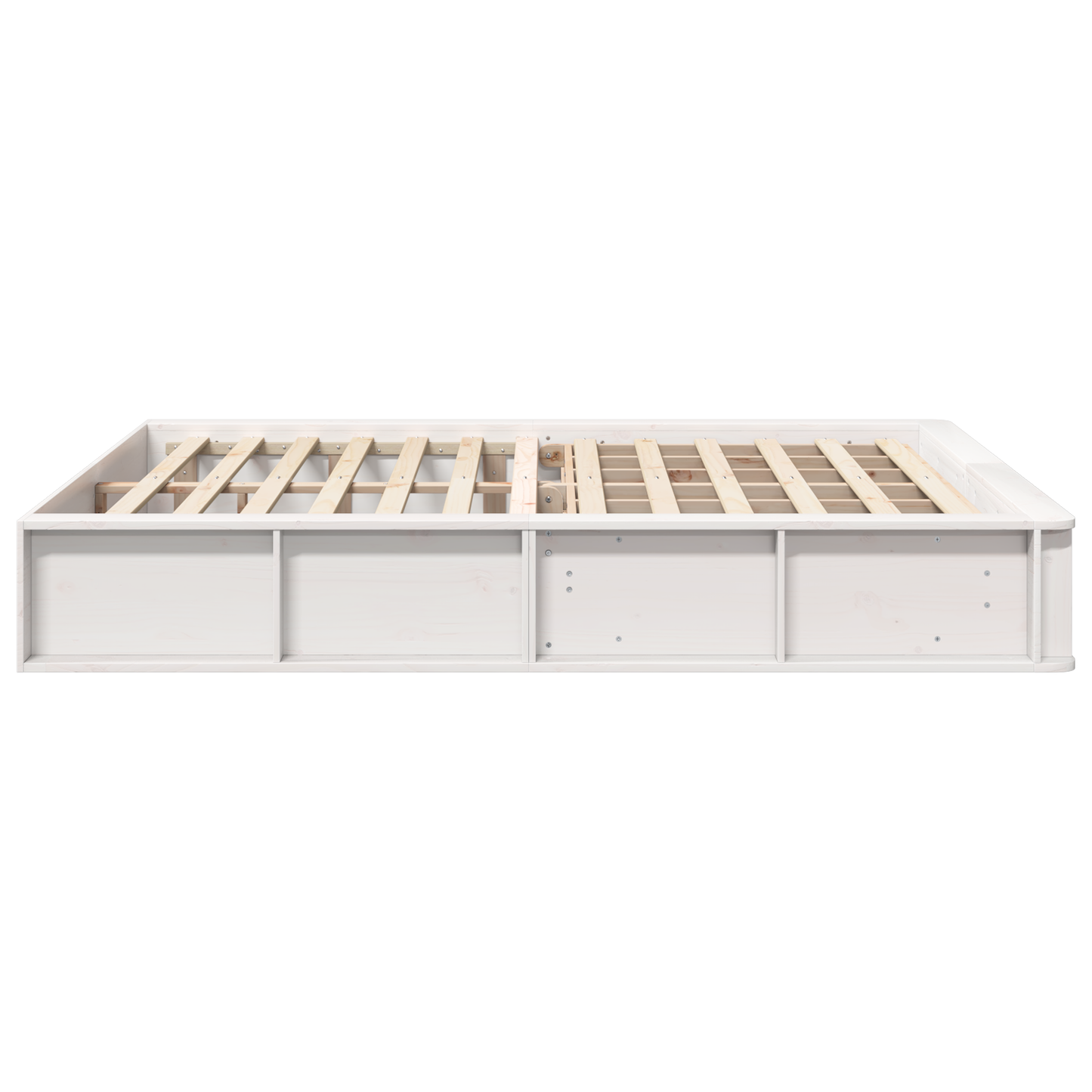 Sengestamme Hvit 150 x 200 cm Massiv furu