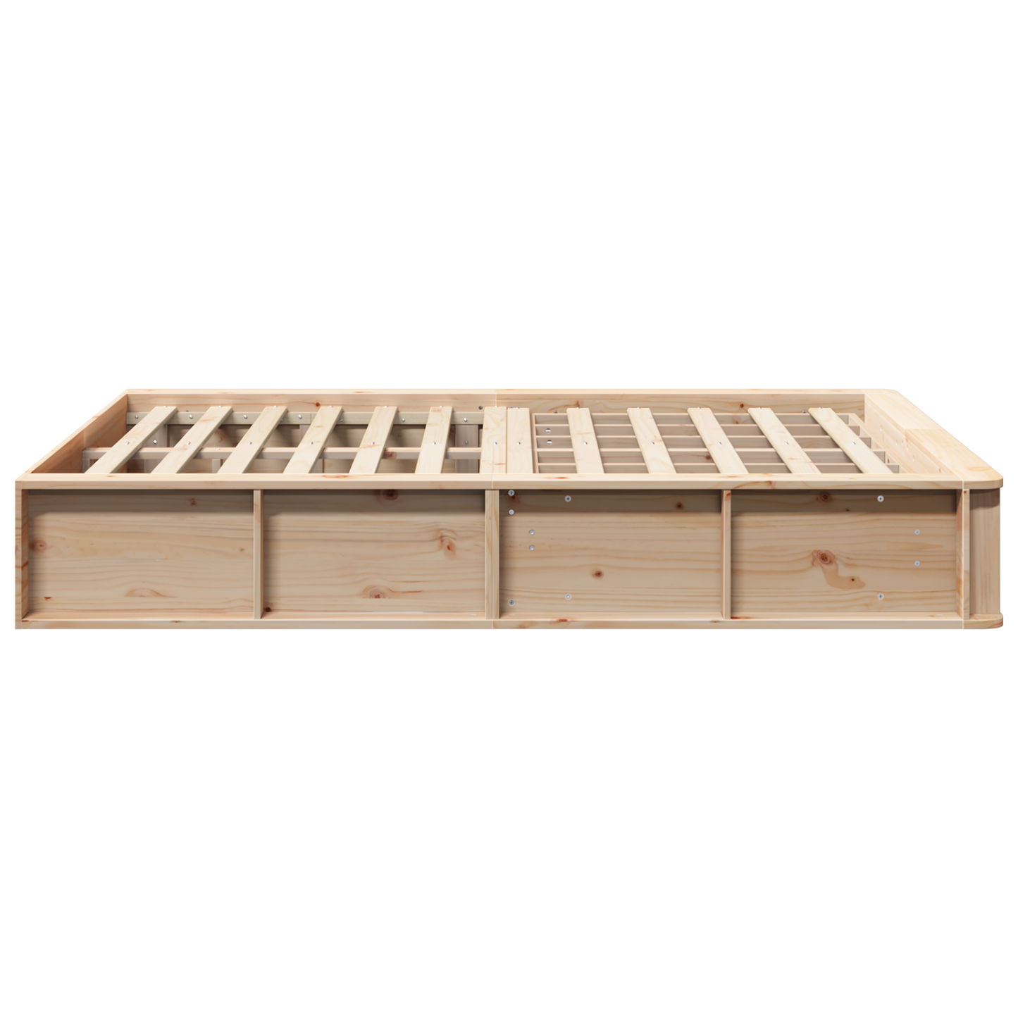 Sengestamme Brun 120 x 190 cm Massiv furu