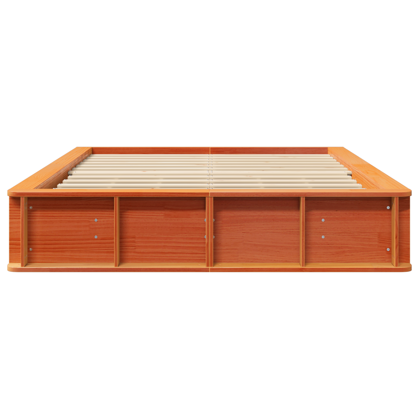 Sengestamme Vokset Brun 120 x 190 cm Massiv furu