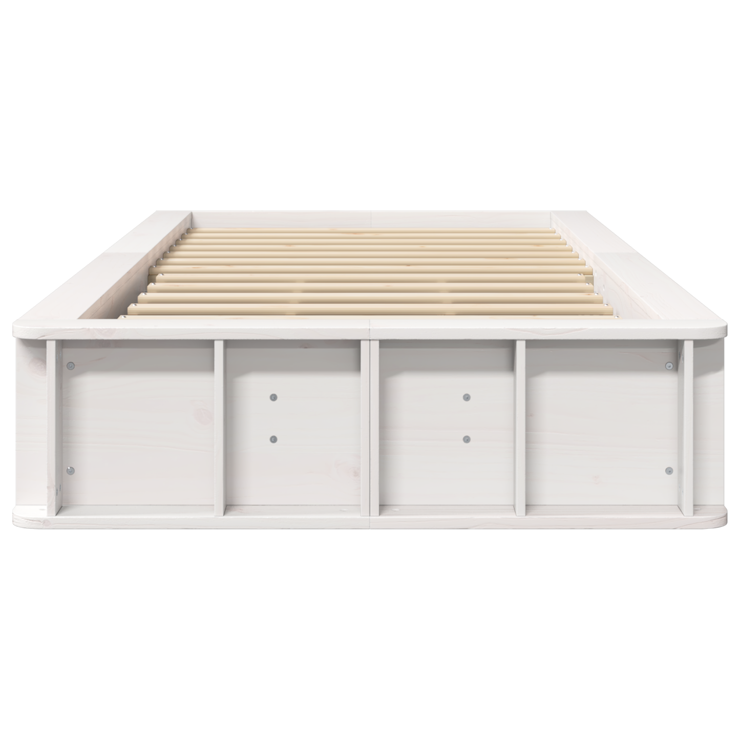 Sengestamme Hvit 100 x 200 cm Massiv furu