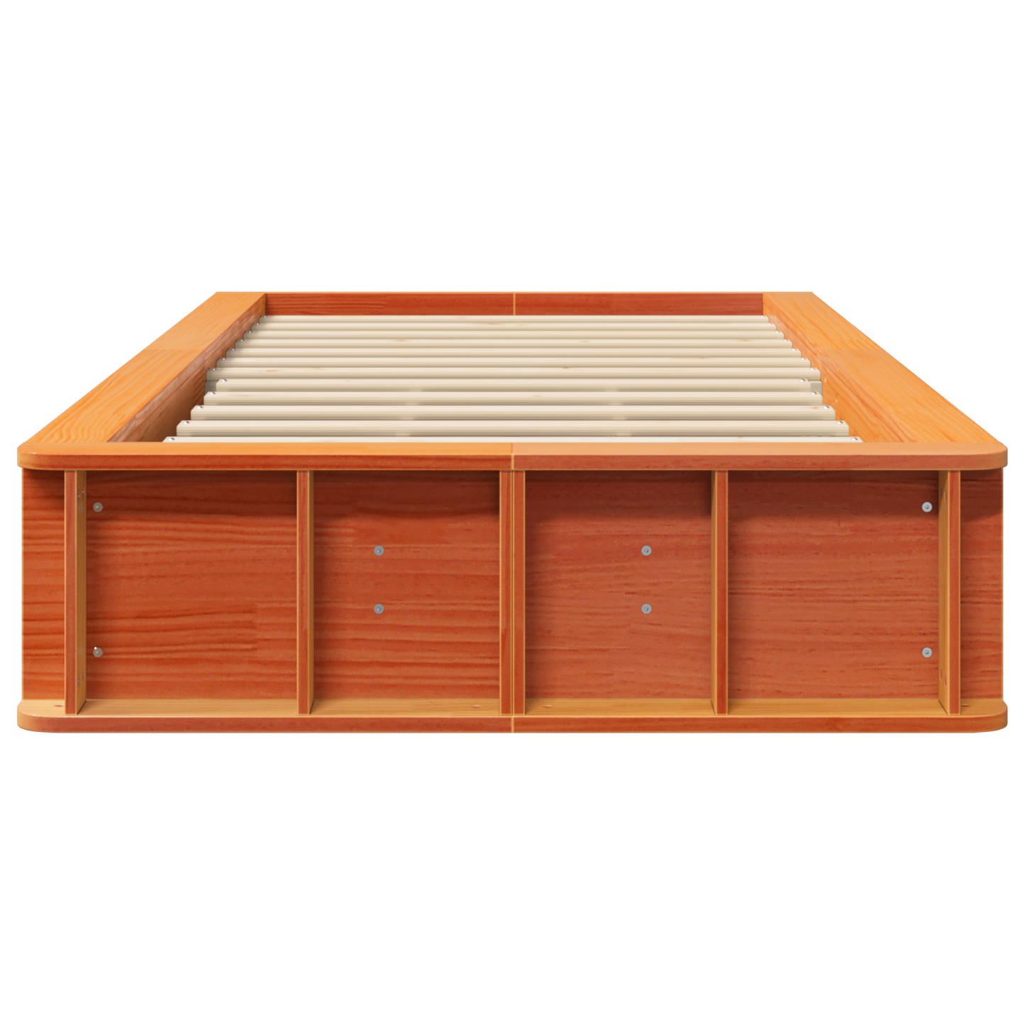 Sengestamme Vokset Brun 100 x 200 cm Massiv furu