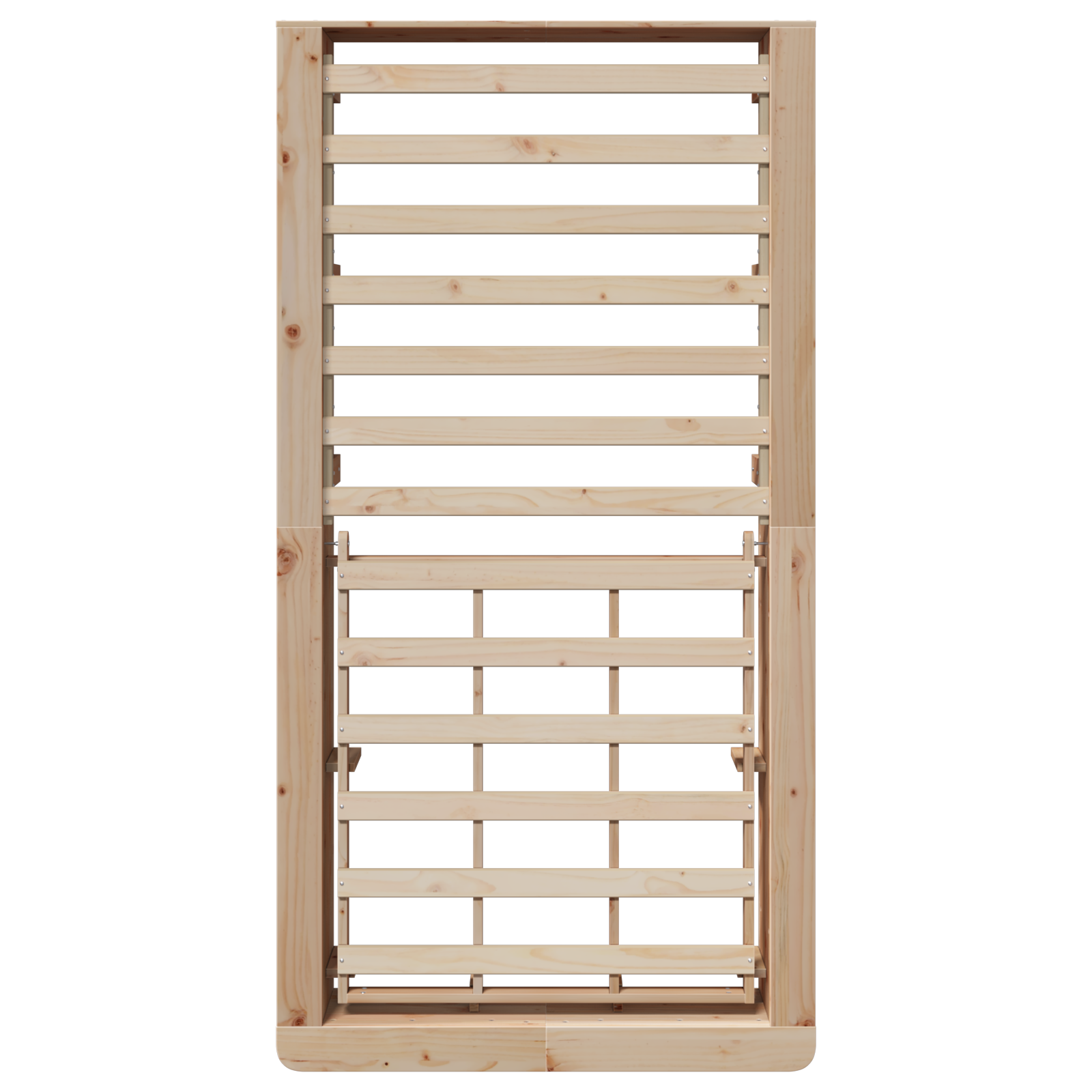 Sengestamme Brun 90 x 200 cm Massiv furu