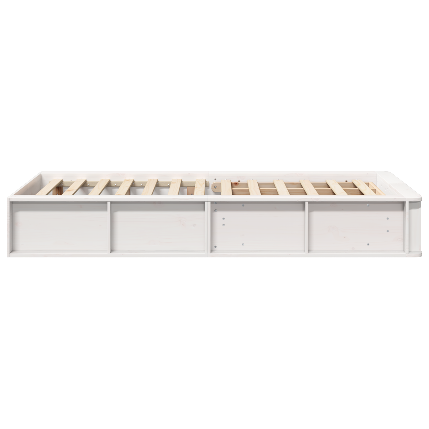 Sengestamme Hvit 90 x 200 cm Massiv furu