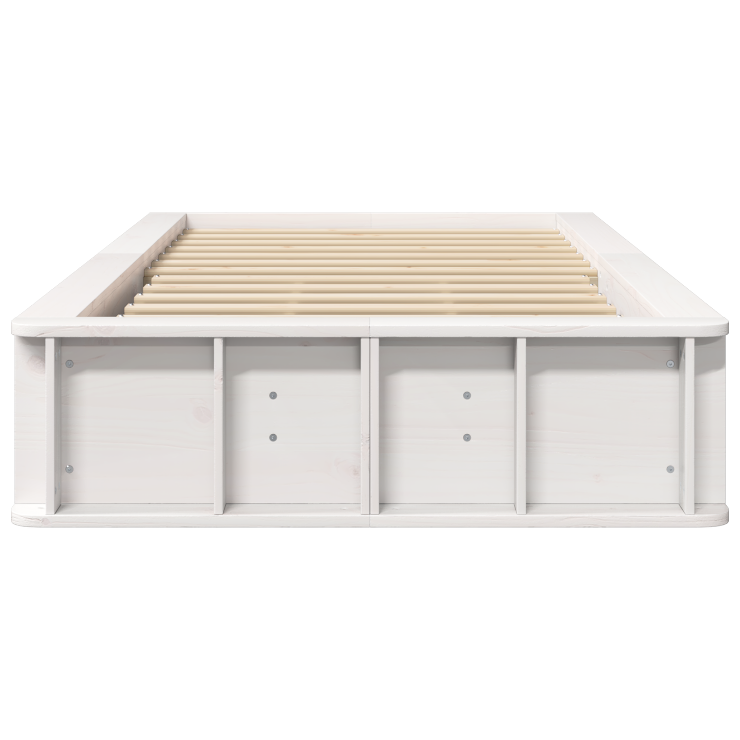 Sengestamme Hvit 90 x 190 cm Massiv furu
