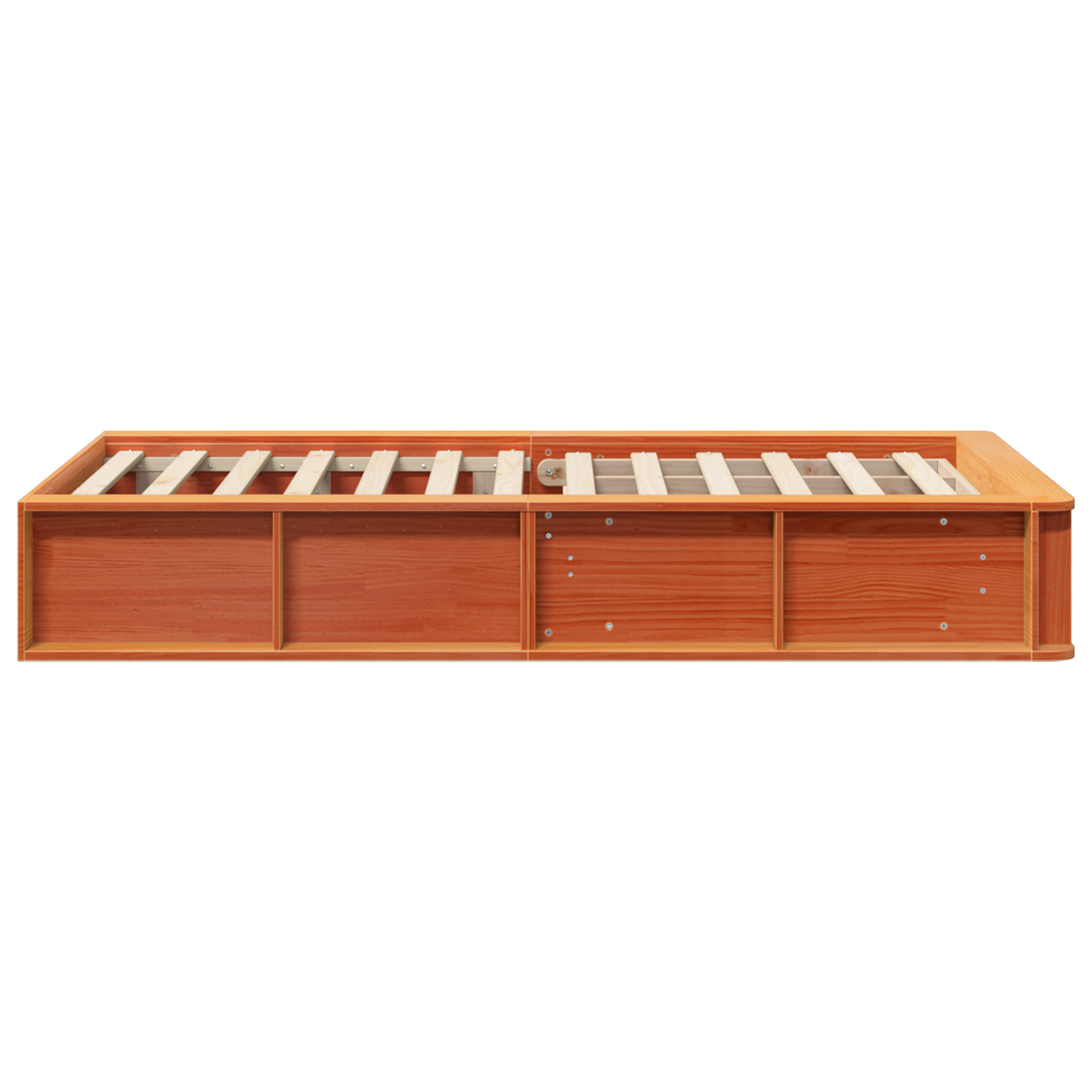 Sengestamme Vokset Brun 90 x 190 cm Massiv furu