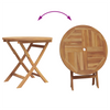 Hage Spisegruppe 3 pcs Brun Heltre teak