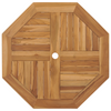 Hage Spisegruppe 3 pcs Brun Heltre teak