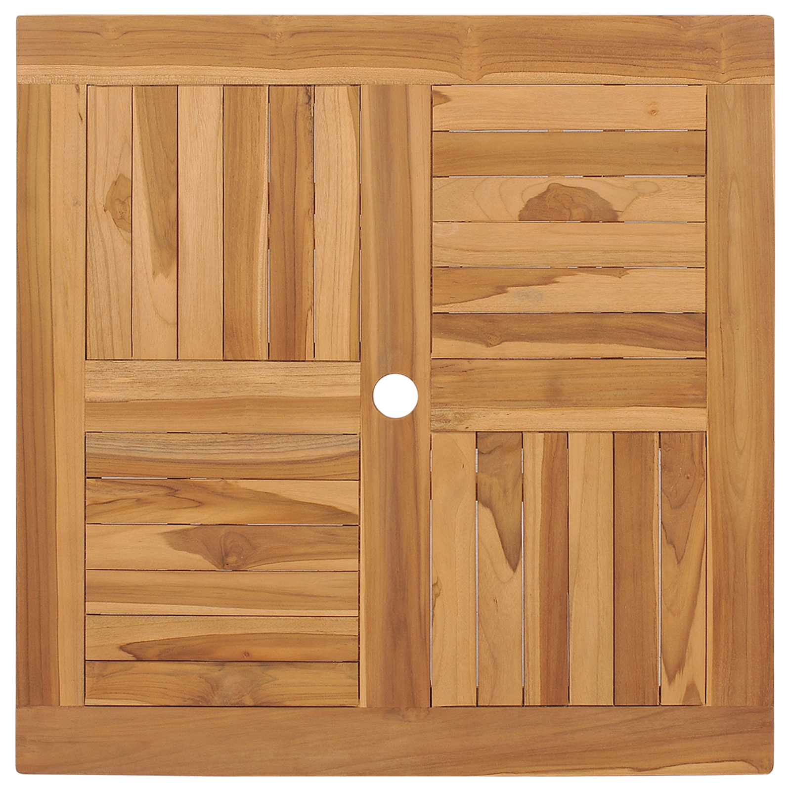 Hage Spisegruppe 3 pcs Brun Heltre teak