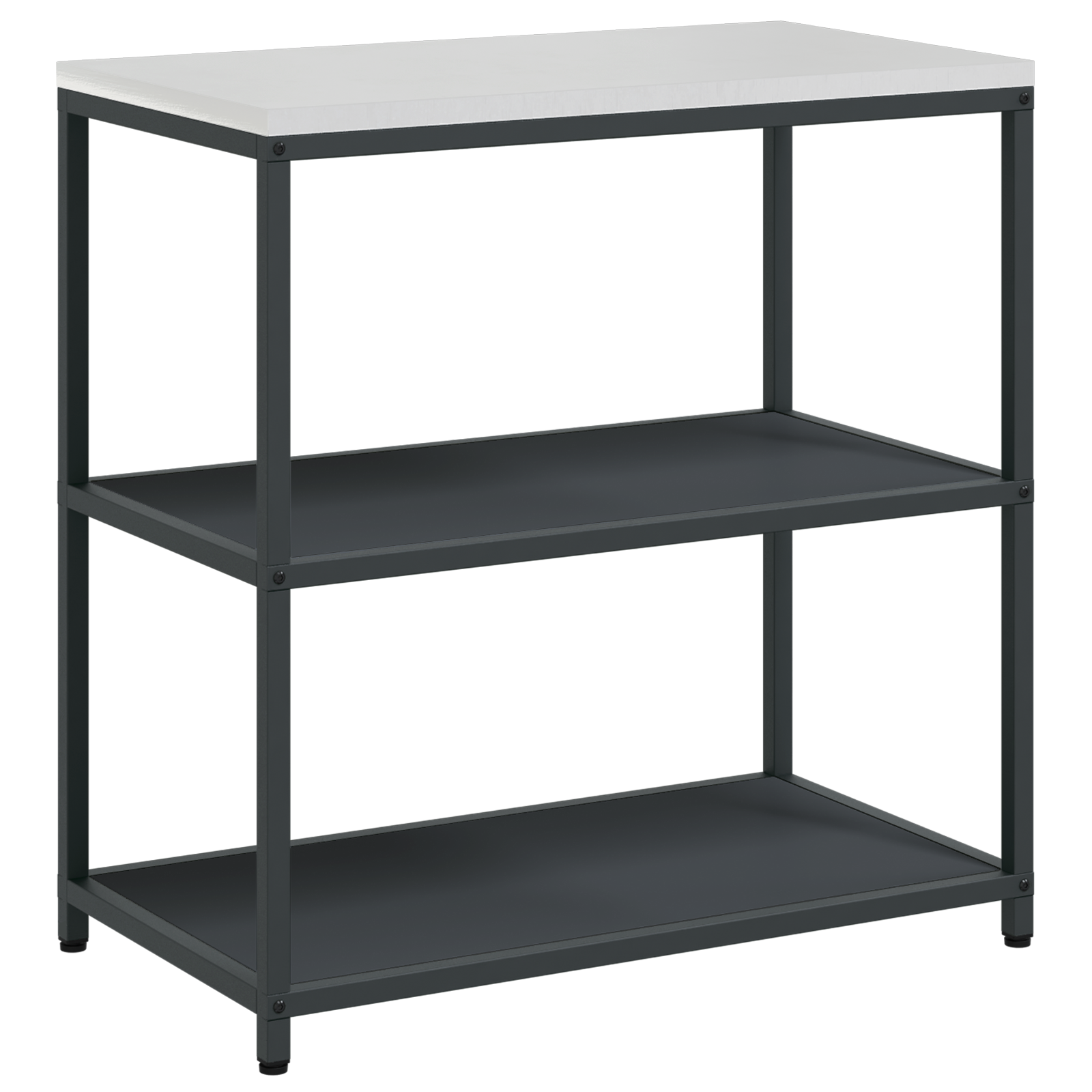 Kjøkkenoppbevaringssett 2 pcs Antrasitt 180 x 50 x 92 cm