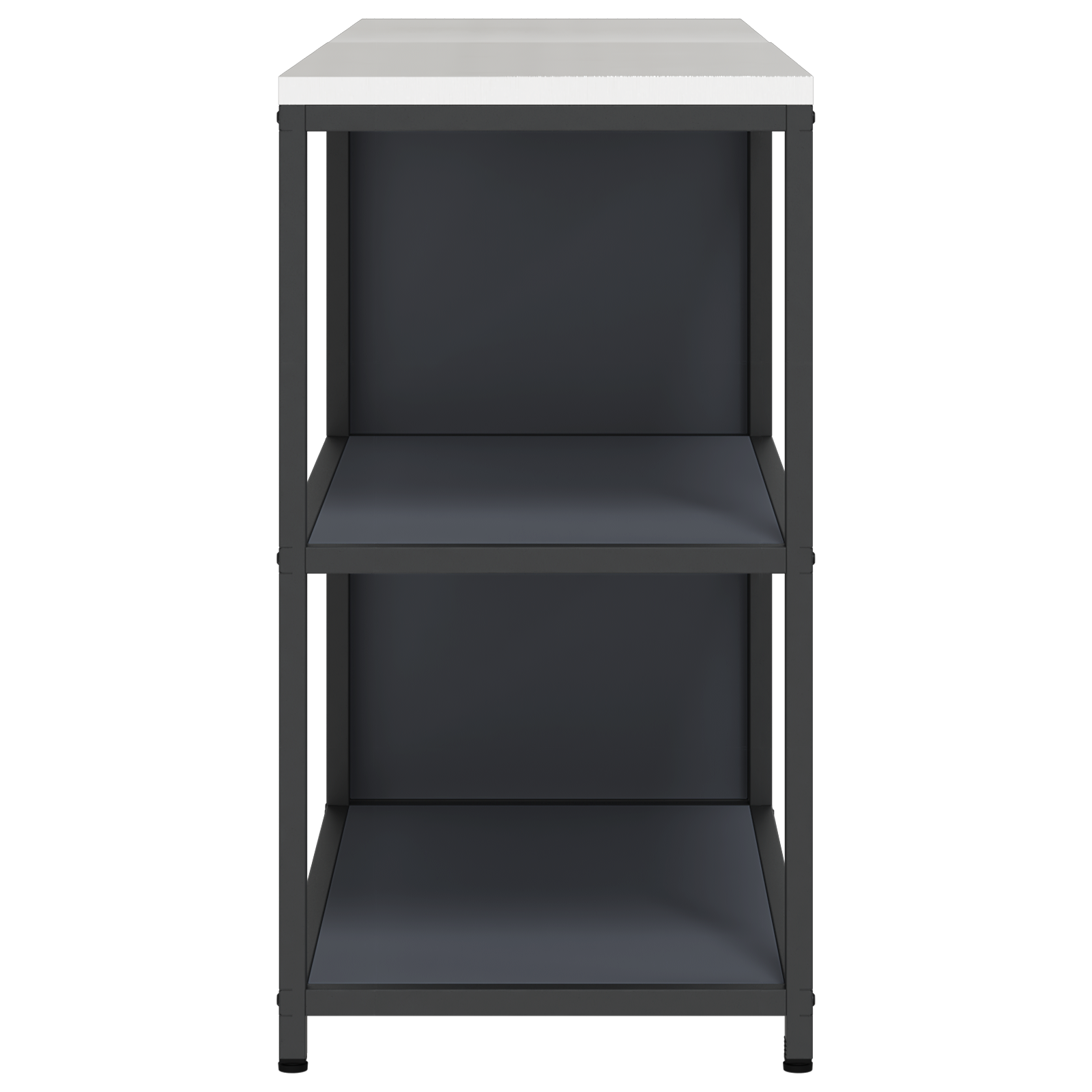Kjøkkenoppbevaringssett 2 pcs Antrasitt 180 x 50 x 92 cm