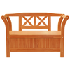 Hagemøbel for Oppbevaring Brun 119 x 76 x 44cm Heltre furu