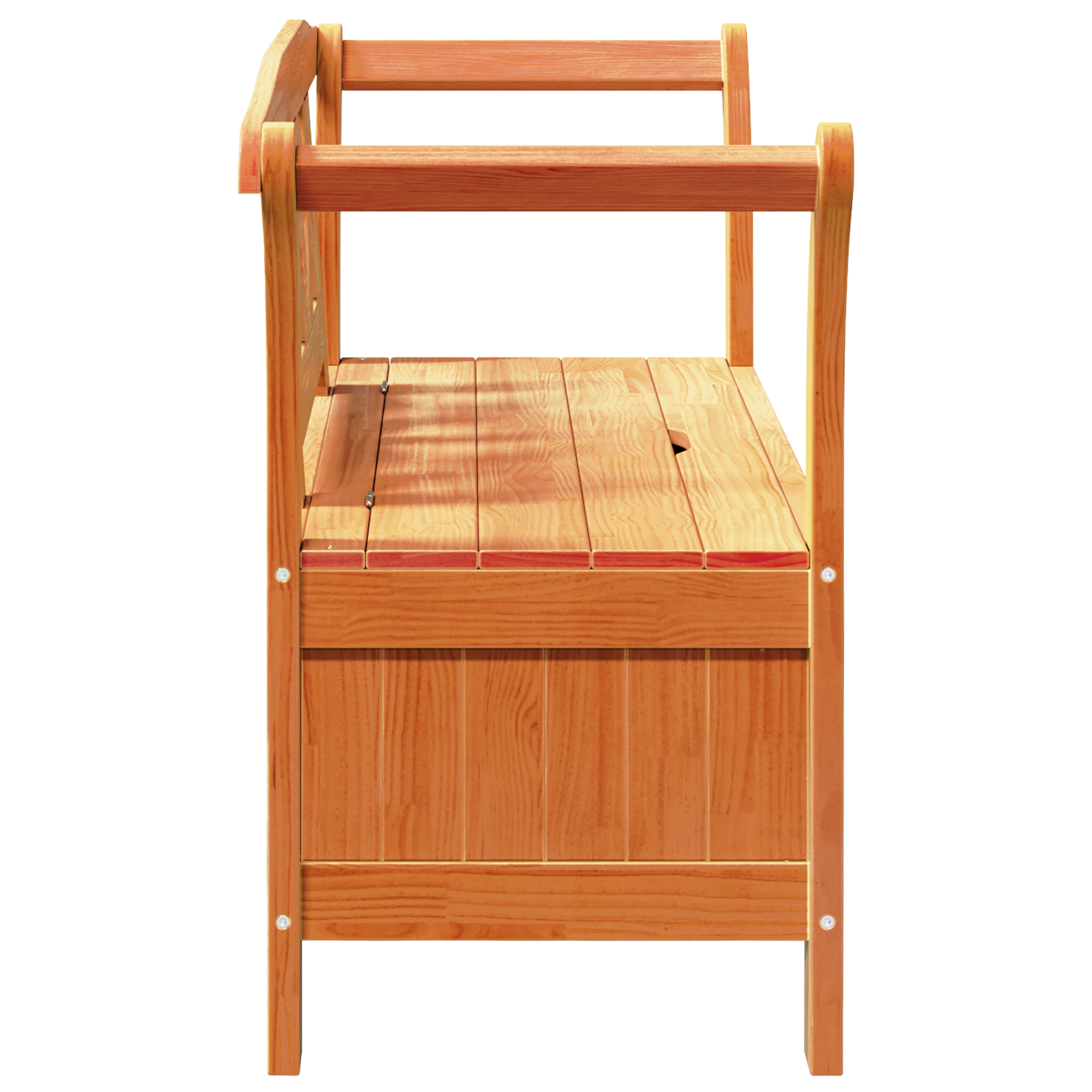 Hagemøbel for Oppbevaring Brun 119 x 76 x 44cm Heltre furu