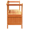 Hagemøbel for Oppbevaring Brun 119 x 76 x 44cm Heltre furu