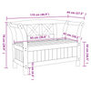 Hagemøbel for Oppbevaring Brun 119 x 76 x 44cm Heltre furu