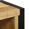 Baderomskap med hylle Brun 40 x 30 x 90 cm Massivt mangotre