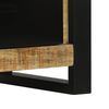 Baderomskap med hylle Brun 40 x 30 x 90 cm Massivt mangotre