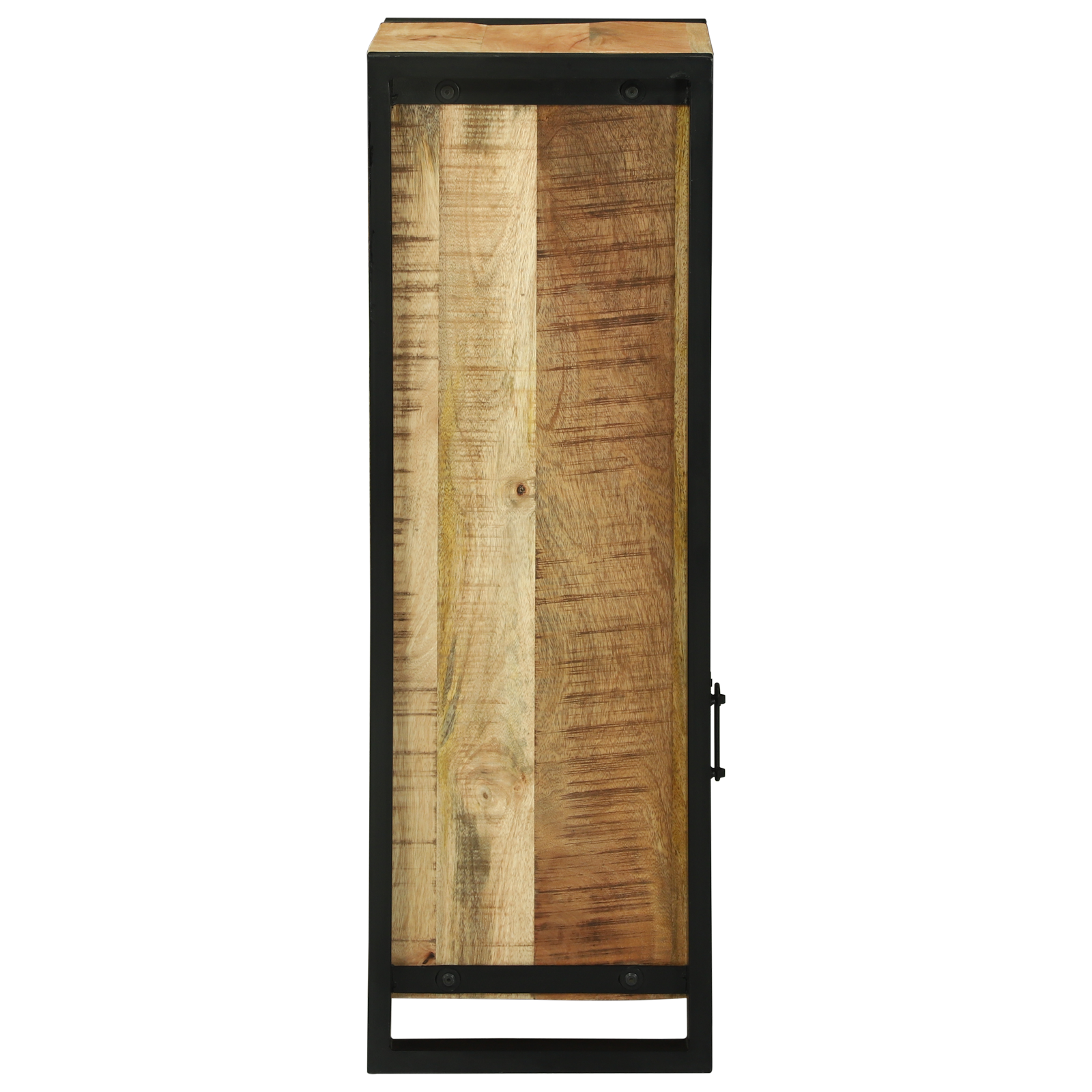 Baderomskap med hylle Brun 40 x 30 x 90 cm Massivt mangotre