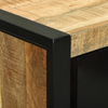 Baderomsskap Veggmontert Brun 40 x 35 x 90 cm Massivt mangotre