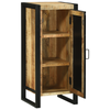 Baderomsskap Veggmontert Brun 40 x 35 x 90 cm Massivt mangotre