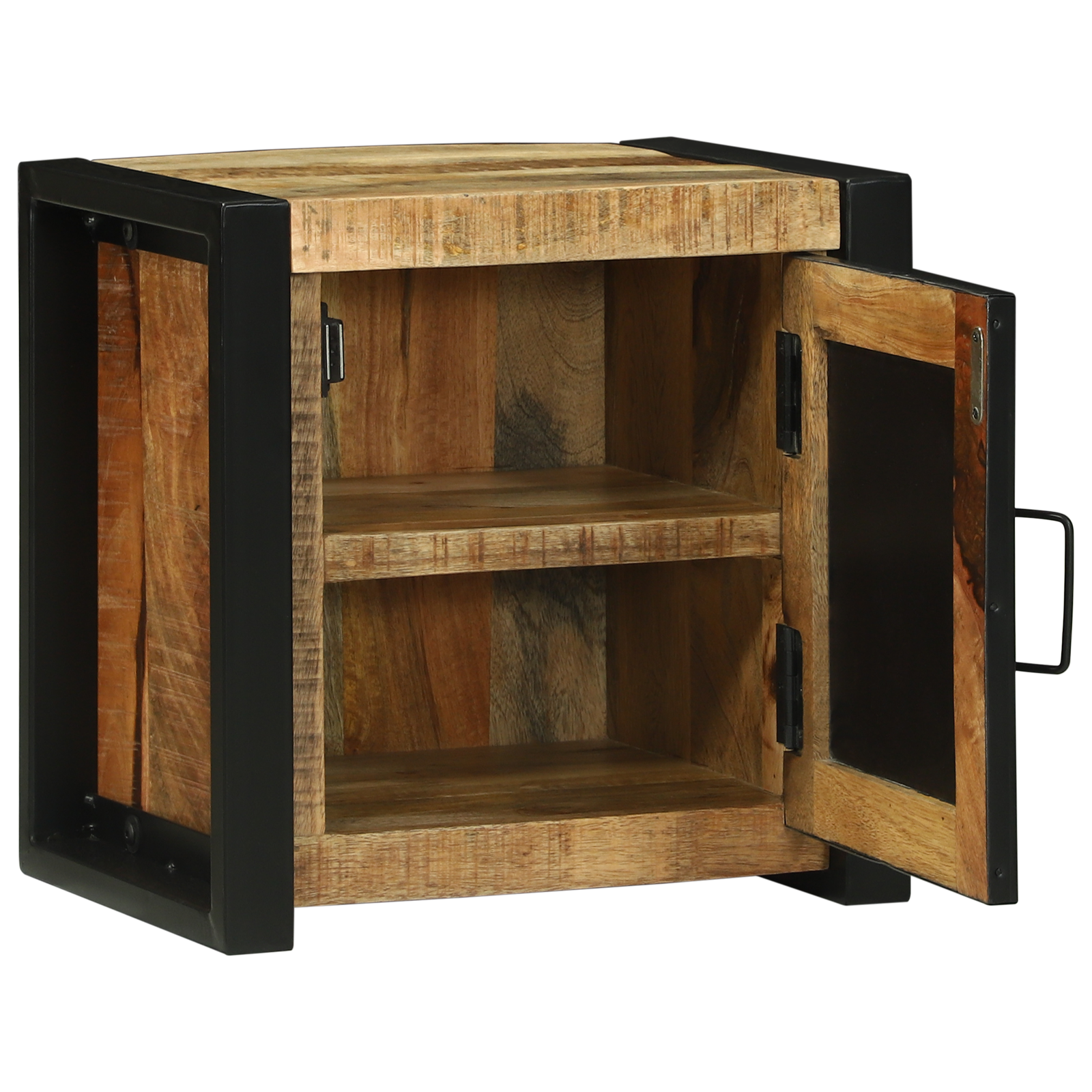 Baderomsskap Veggmontert Brun 40 x 30 x 40 cm Massivt mangotre