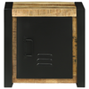 Baderomsskap Veggmontert Brun 40 x 30 x 40 cm Massivt mangotre