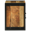 Baderomsskap Veggmontert Brun 40 x 30 x 40 cm Massivt mangotre