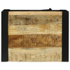 Baderomsskap Veggmontert Brun 40 x 30 x 40 cm Massivt mangotre