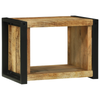 Veggkube med hylle Brun 55 x 35 x 40 cm Massivt mangotre