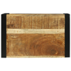 Veggkube med hylle Brun 55 x 35 x 40 cm Massivt mangotre