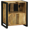 Vask Cabinet med lagring Brun 55 x 35 x 60 cm Massivt mangotre