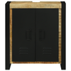 Vask Cabinet med lagring Brun 55 x 35 x 60 cm Massivt mangotre