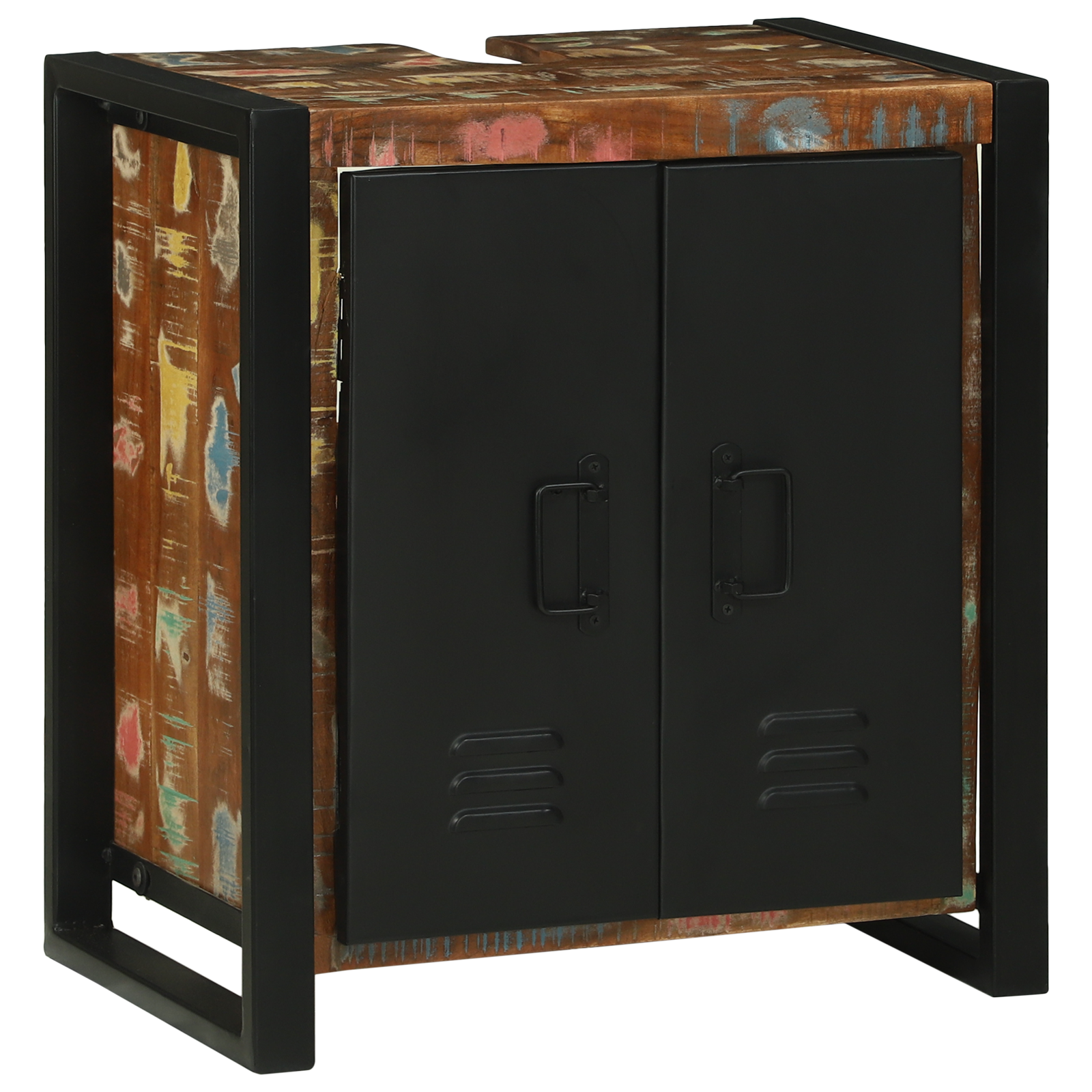 Vask Cabinet Brun 55 x 35 x 60 cm Massivt gjenvunnet tre