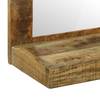 Baderomsspeil Brun 50 x 22 x 70 cm Solid grov mango tre