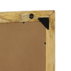Baderomsspeil Brun 50 x 22 x 70 cm Solid grov mango tre