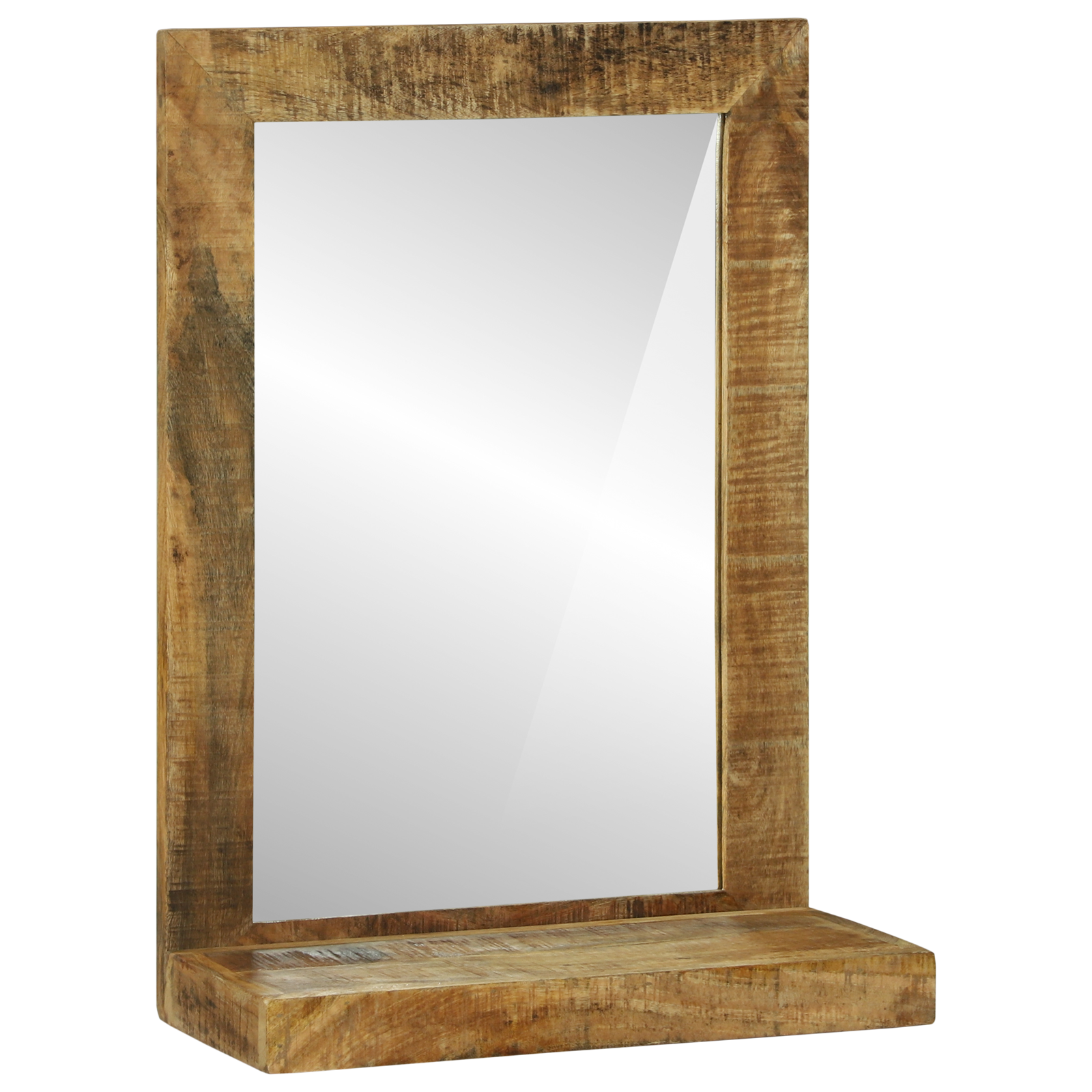 Baderomsspeil Brun 50 x 22 x 70 cm Solid grov mango tre