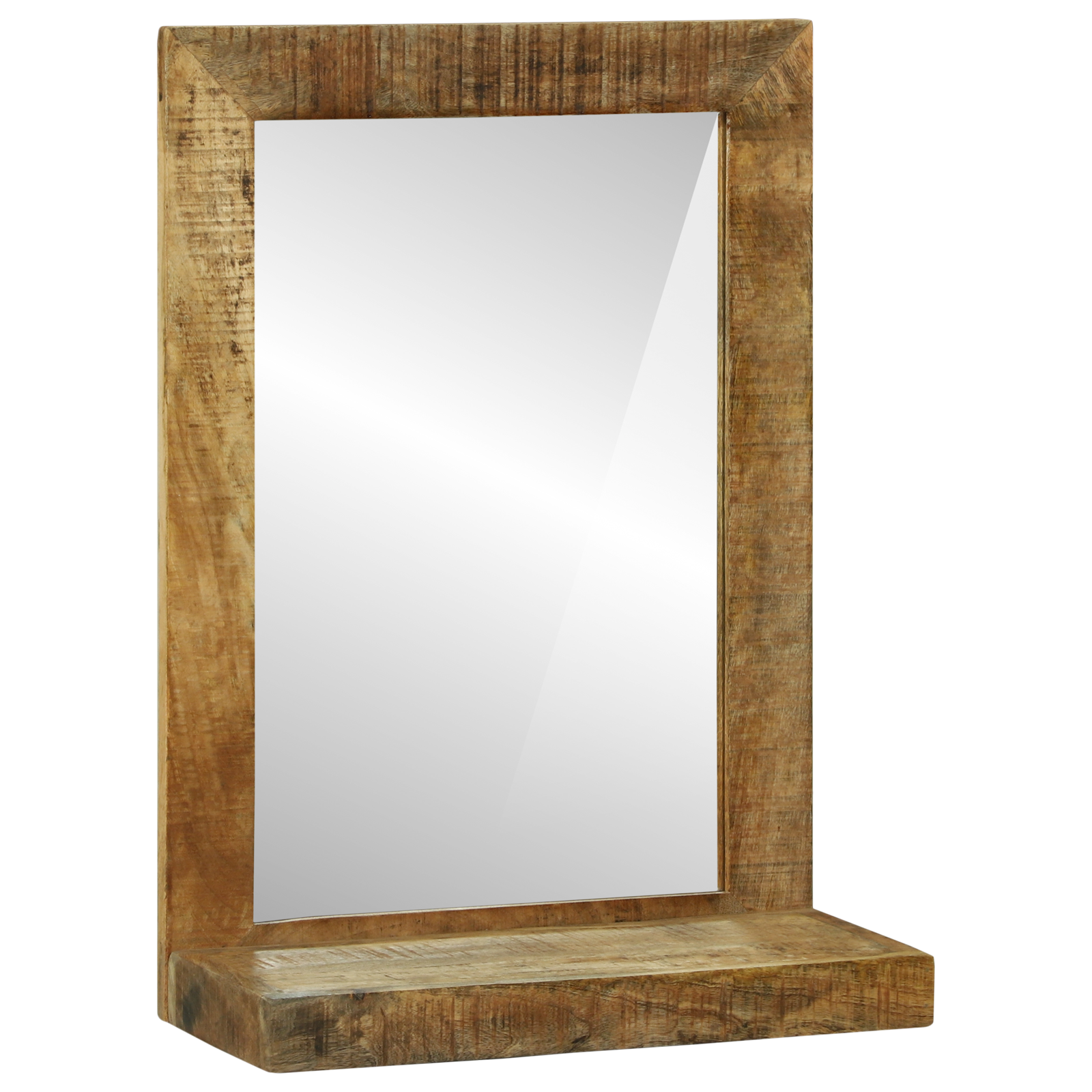 Baderomsspeil Brun 50 x 22 x 70 cm Solid grov mango tre