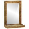 Baderomsspeil Brun 50 x 22 x 70 cm Solid grov mango tre