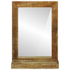 Baderomsspeil Brun 50 x 22 x 70 cm Solid grov mango tre
