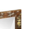 Baderomsspeil Brun 50 x 22 x 70 cm Massiv Rektivert Tre
